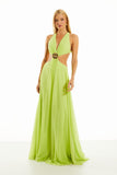 VESTIDO LONGO ANTONELLA - LIME FABULOUS AGILITÀ