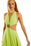 VESTIDO LONGO ANTONELLA - LIME FABULOUS AGILITÀ