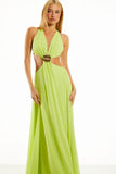 VESTIDO LONGO ANTONELLA - LIME FABULOUS AGILITÀ