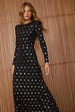 Vestido Longo Adriana Termocolante - Preto