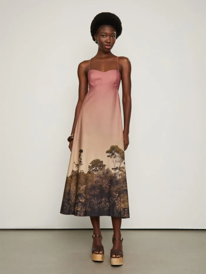 Vestido Midi Loc Fotografico